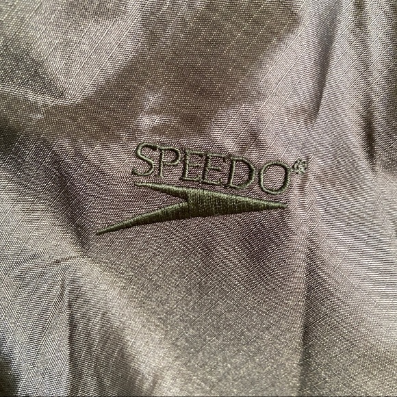 VINTAGE SPEEDO • Windbreaker Jacket Green XS - Picture 5 of 12